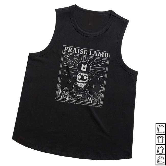 Devolver Digital Merch Cult Of The Lamb Praise Lamb New Shirt