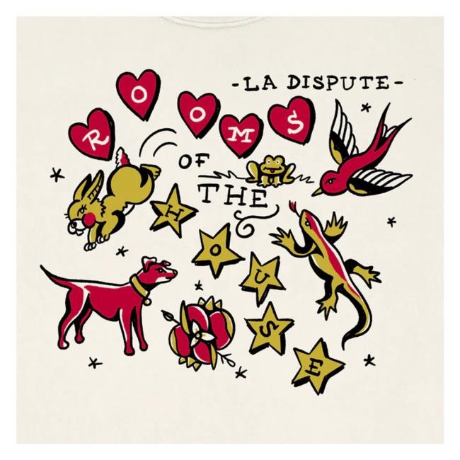 Official Hello Merch La Dispute Animals (Comfort Colors) Crewneck Sweatshirt Hello Merch La Dispute Animals (Comfort Colors) Shirt