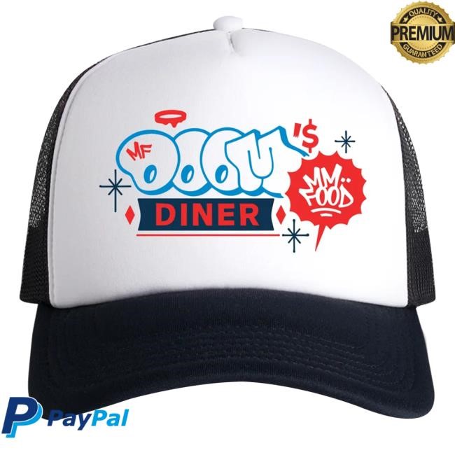 Gasdrawls Merch Mf Doom Doom's Diner Meshback Snapback Hat Gasdrawls Merch Mf Doom Doom's Diner Meshback Snapback Hat