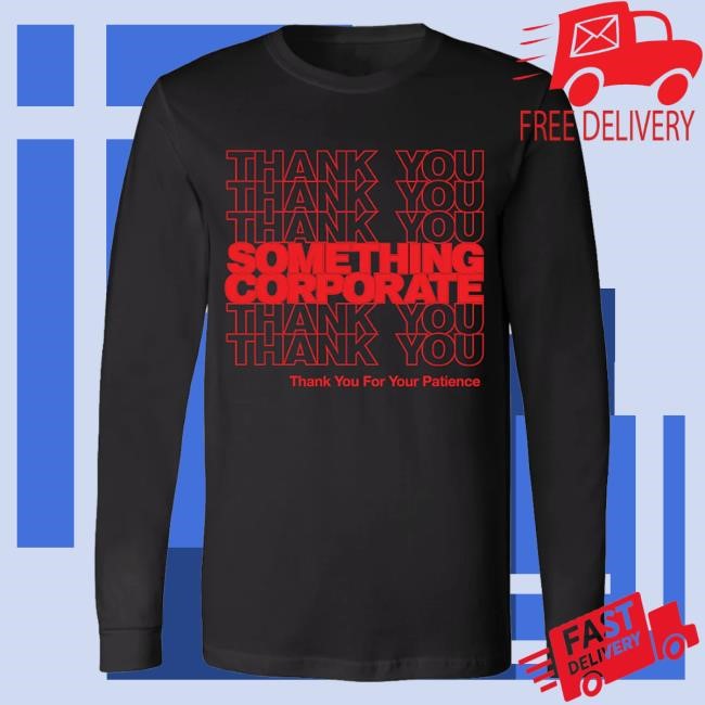 Andrew Mcmahon Merch Shop Thank You For Your Patience T Shirts