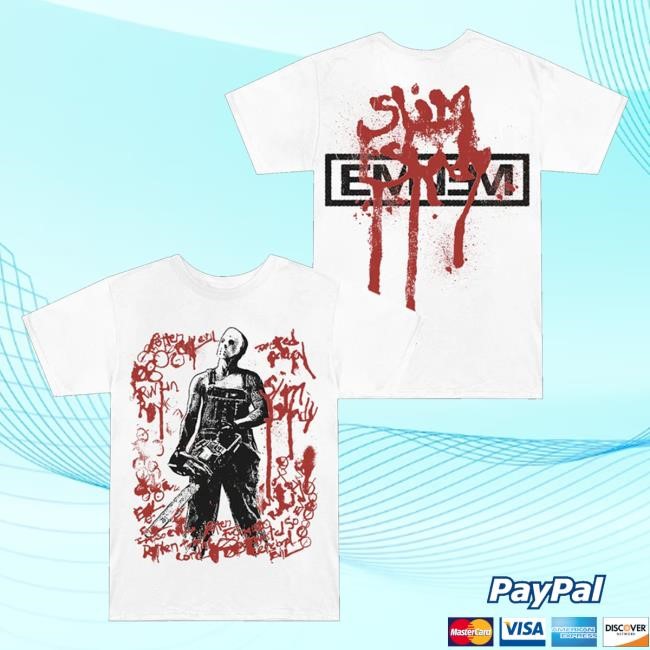 Eminem Merch Store Tdoss Blood Scrawl Tank Top