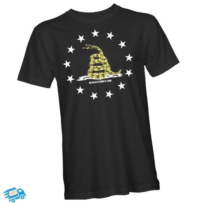 Official The Alex Jones Store Merch Shop Don't Tread On Me Circle Stars Hooded Sweatshirt Official The Alex Jones Store Merch Shop Don't Tread On Me Circle Stars Hooded Sweatshirt