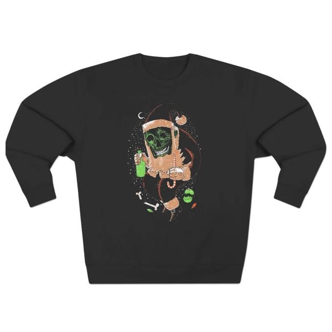 Official Bad Magic Productions Merch Store Bad Magic Holiday Crewneck Sweatshirt