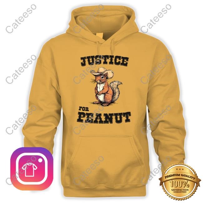 Alex Jones Justice For Peanut Tee Shirt