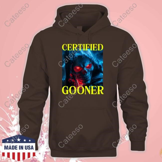 Chase Hooper Certified Gooner Shirt