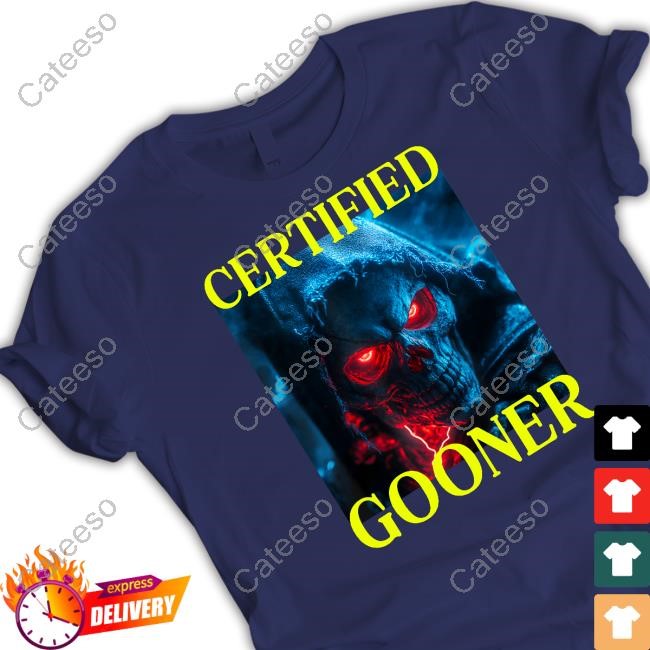 Certified Gooner Tee Shirt