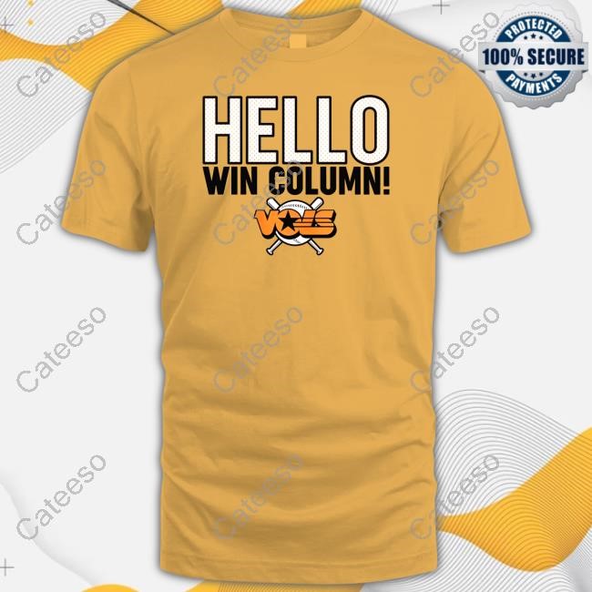 John Wilkerson Hello Win Column Vols Sweatshirt