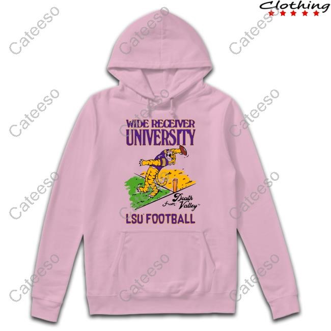 Tysdyes Lsu Football Wide Receiver University Long Sleeved T-Shirt