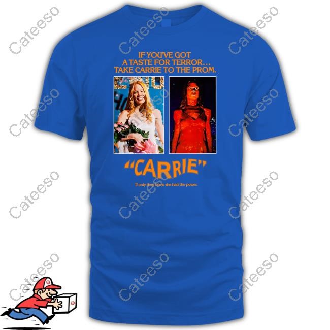 Jw Anderson Black Carrie Poster 1976 Funny Shirt