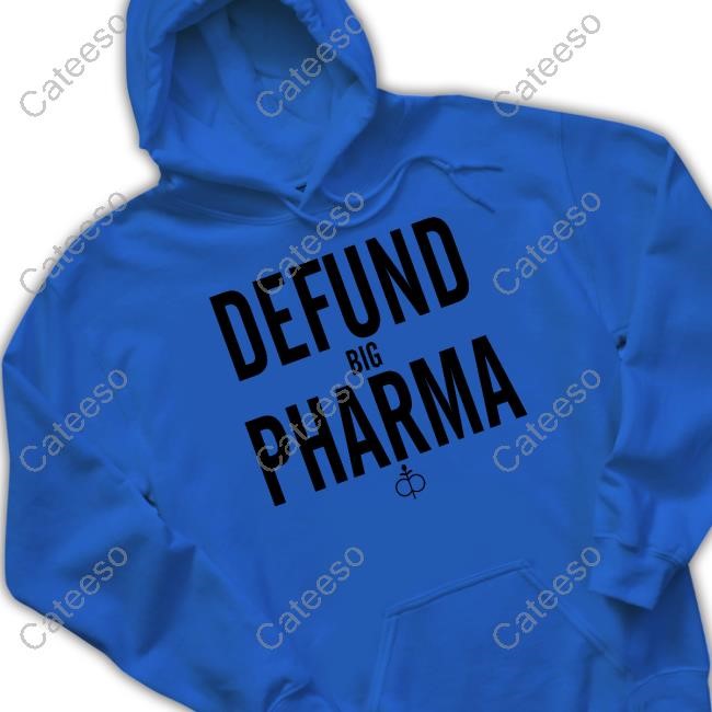 Ian Carroll Wearing Defund Big Pharma Shirt Twins Pod
