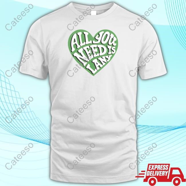 Lany Merch All You Need Is Lany Zip Hoodie