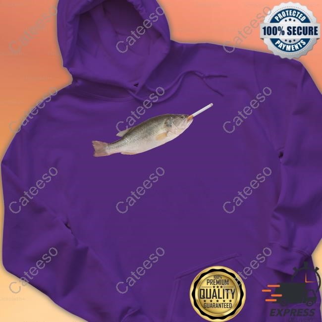 Worst Shirts Dope Ass Fish Hooded Sweatshirt