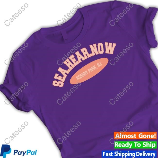 Sea Hear Now Festival Merch Sea Hear Now Collegiate New Shirt