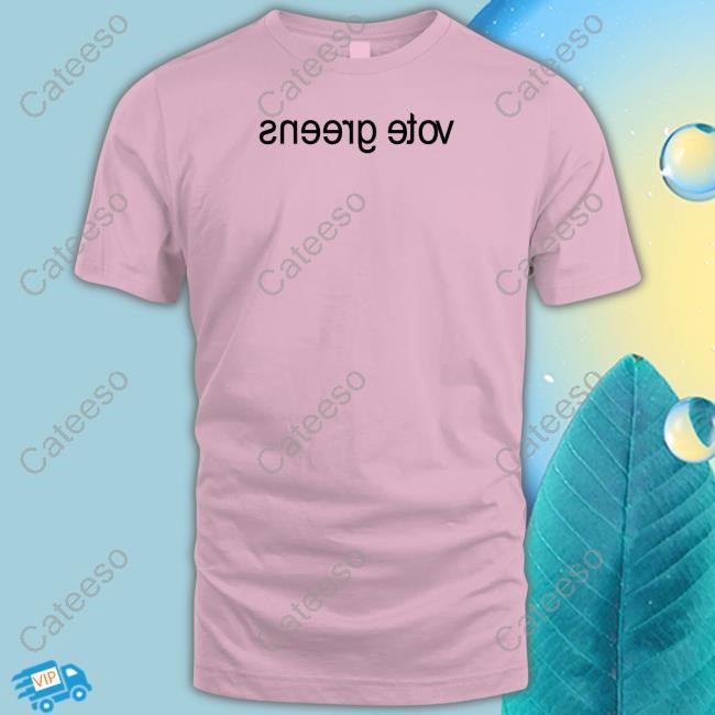 Sneerg Etov Vote Green Shirt