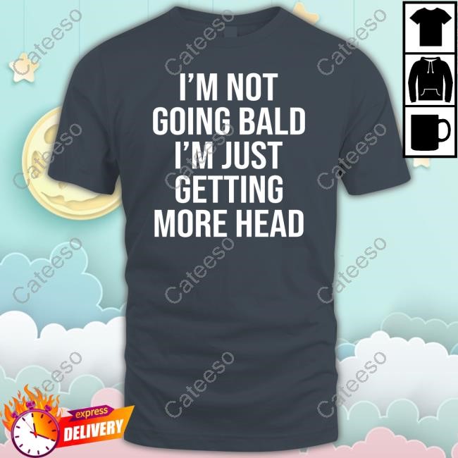 Andrew Tate Wearing I'm Not Going Bald I'm Just Getting More Head Zip Up Hooded Sweatshirt