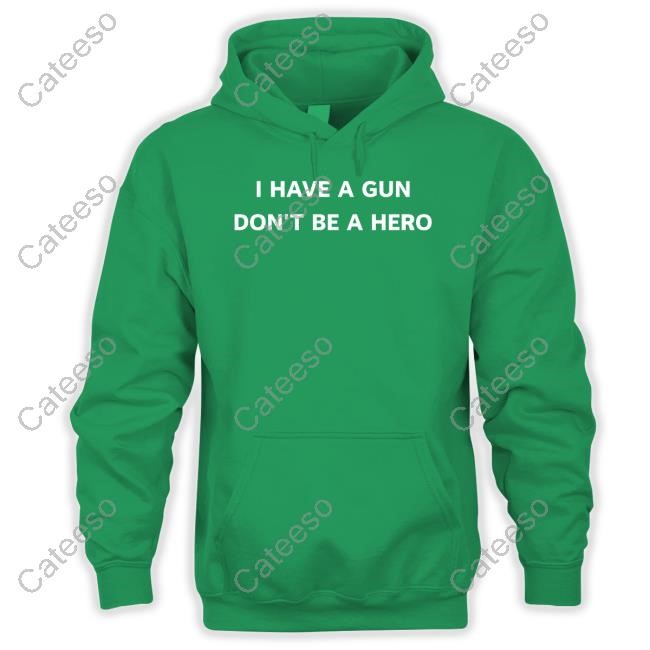 Battlecockactual I Have A Gun Don't Be A Hero Tank Top