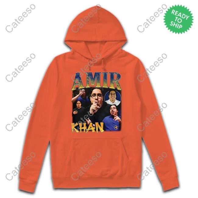 Rock 'Em Socks Amir Khan Retro Graphic Long Sleeve