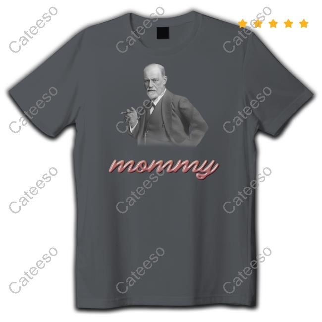 Snazzy Seagull Design Freud Mommy Shirts