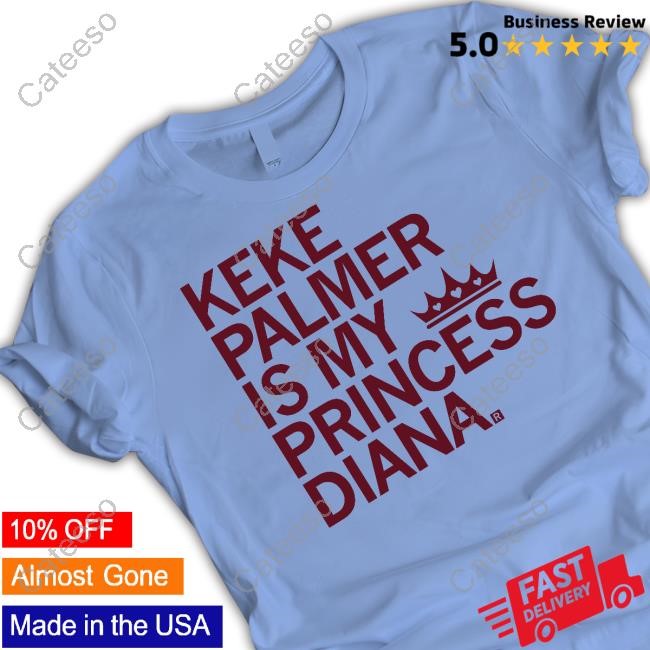 Raygunshirts Keke Palmer Is My Princess Diana Hoodie