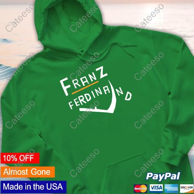 Franz Ferdinand Black Logo Long Sleeve T Shirt