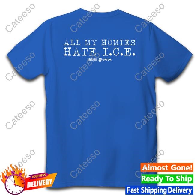 Limted Fuck Ice All My Homies Hate Ice Shirt