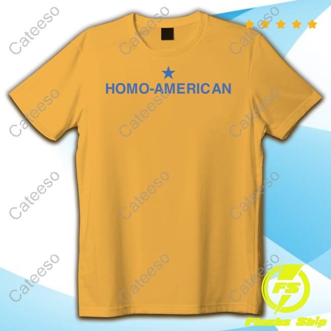 Rebecca Black Wearing Homo American Tee