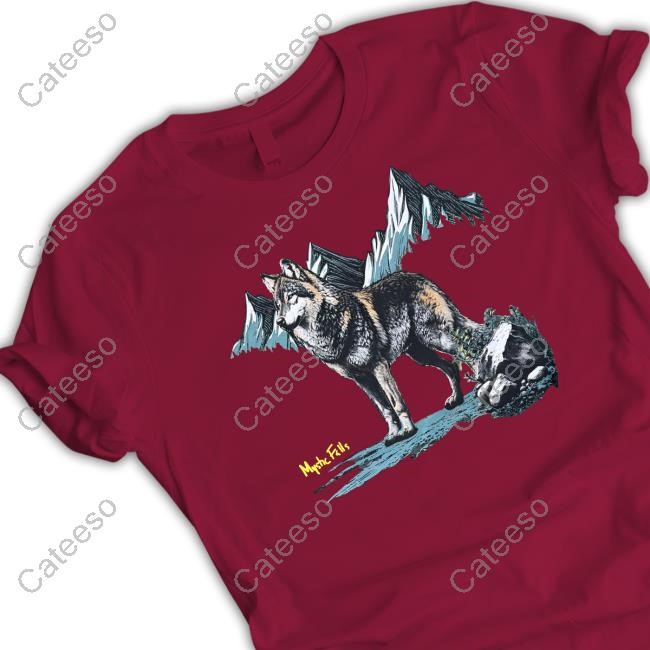Blank Clo Merch Michael Trevino Wolf Shirt