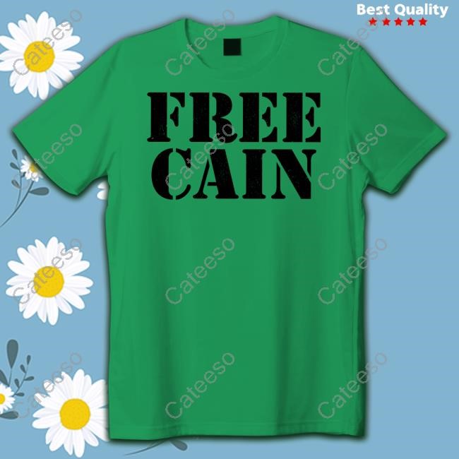 Mike Bohn Gerald Meerschaert Wearing Free Cain Tee