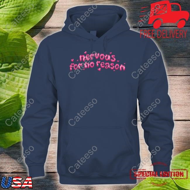 Nervous For No Reason Hearts T Shirts