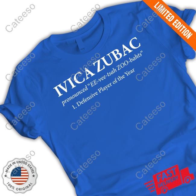 Laclippers Ivica Zubac Pronounced Ee-Vee-Tsah Zoo-Bahts Zip Hoodie