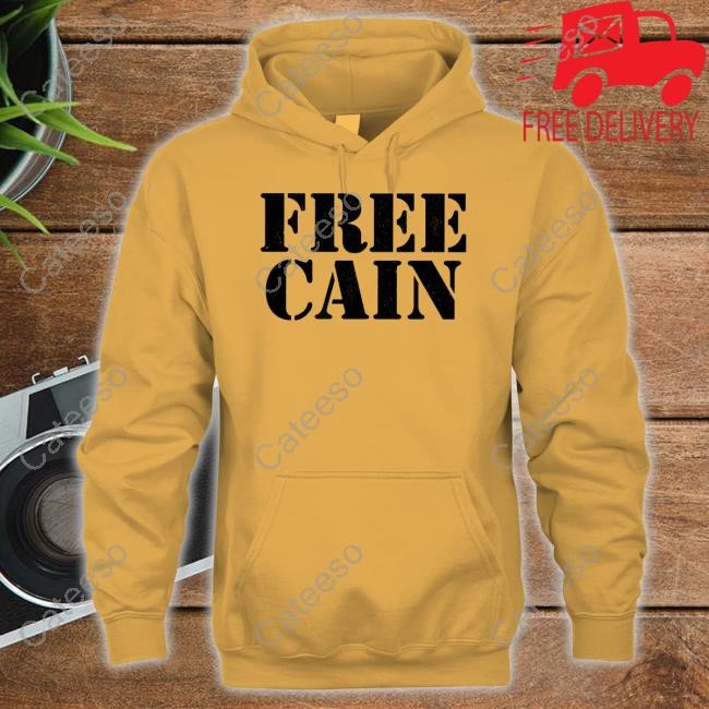 Mike Bohn Gerald Meerschaert Wearing Free Cain Sweatshirt