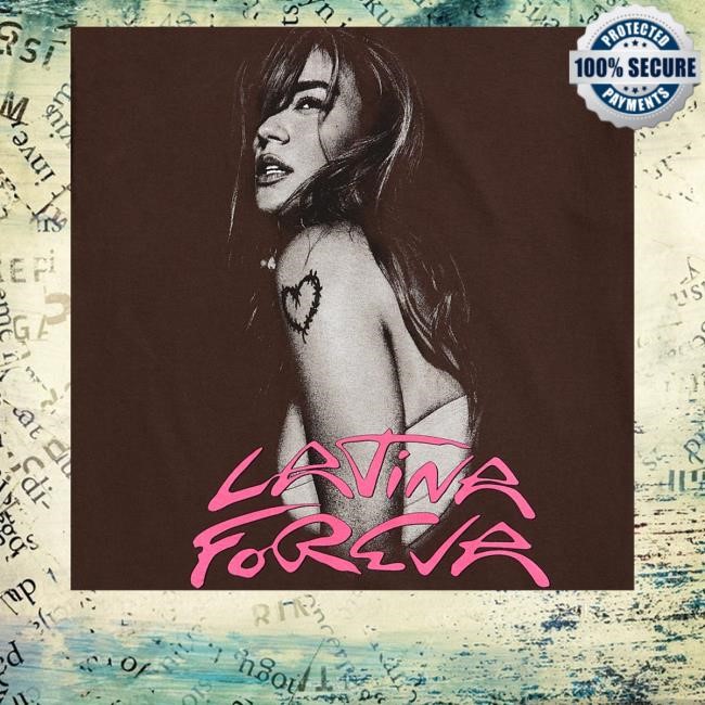 Latina Foreva Zip Up Hooded Sweatshirt Karol G Official Store Latina Foreva Zip Up Hooded Sweatshirt Karol G Official Store